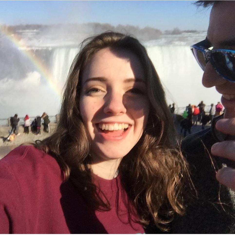 Our trip to meet each other in Niagara Falls, Feb 2017.