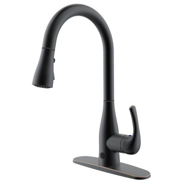 Bio Bidet Flow Motion Sensor Kitchen Faucet in Oil Rubbed Bronze