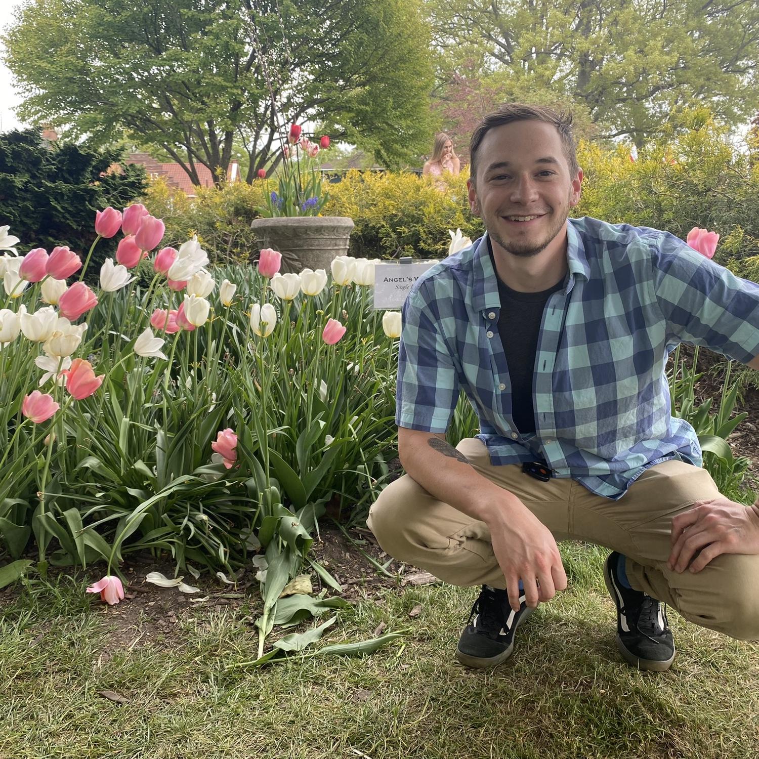 The photo that caused Brad’s phone to split in half on Mother's Day.