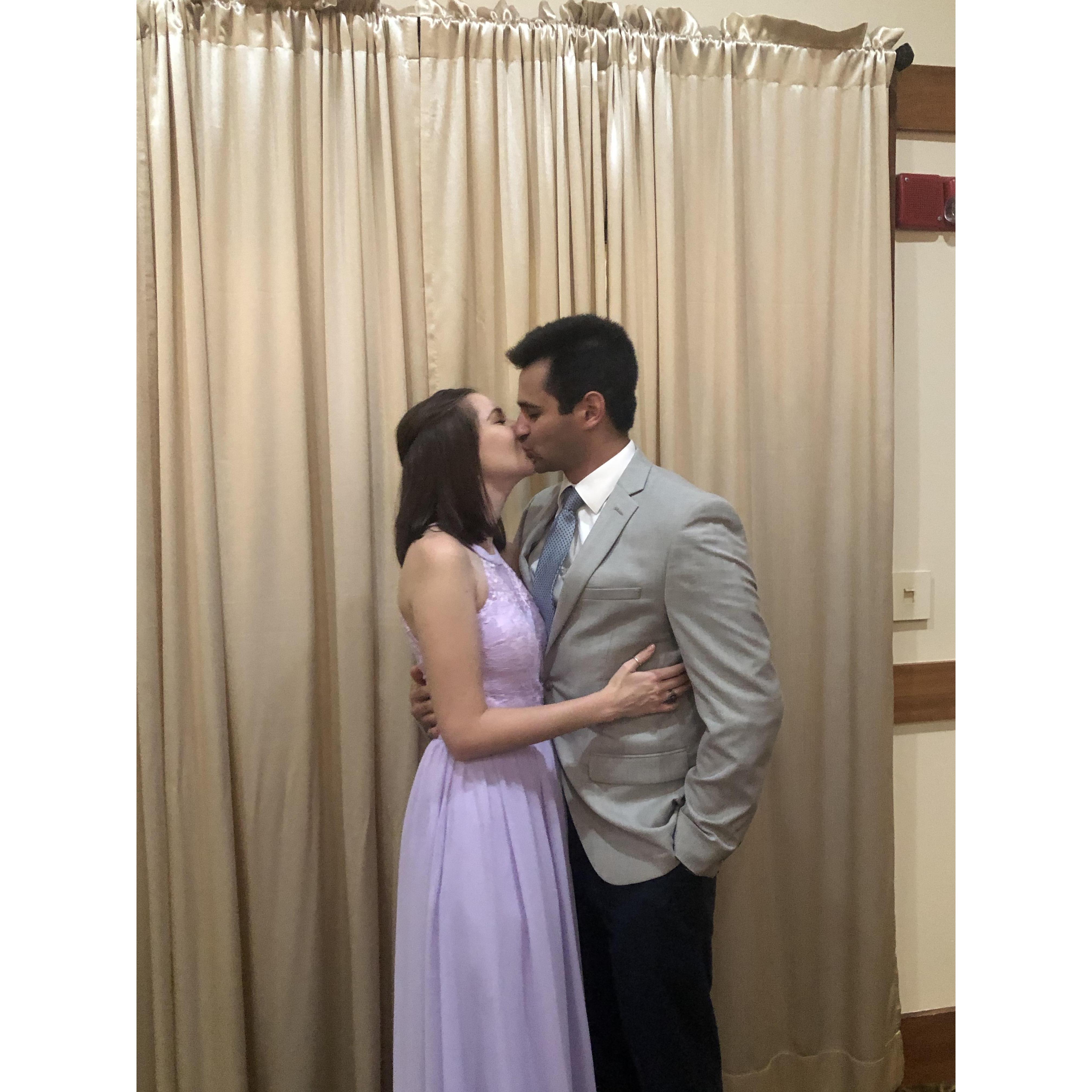 Danielle's friend's wedding, July 2020
