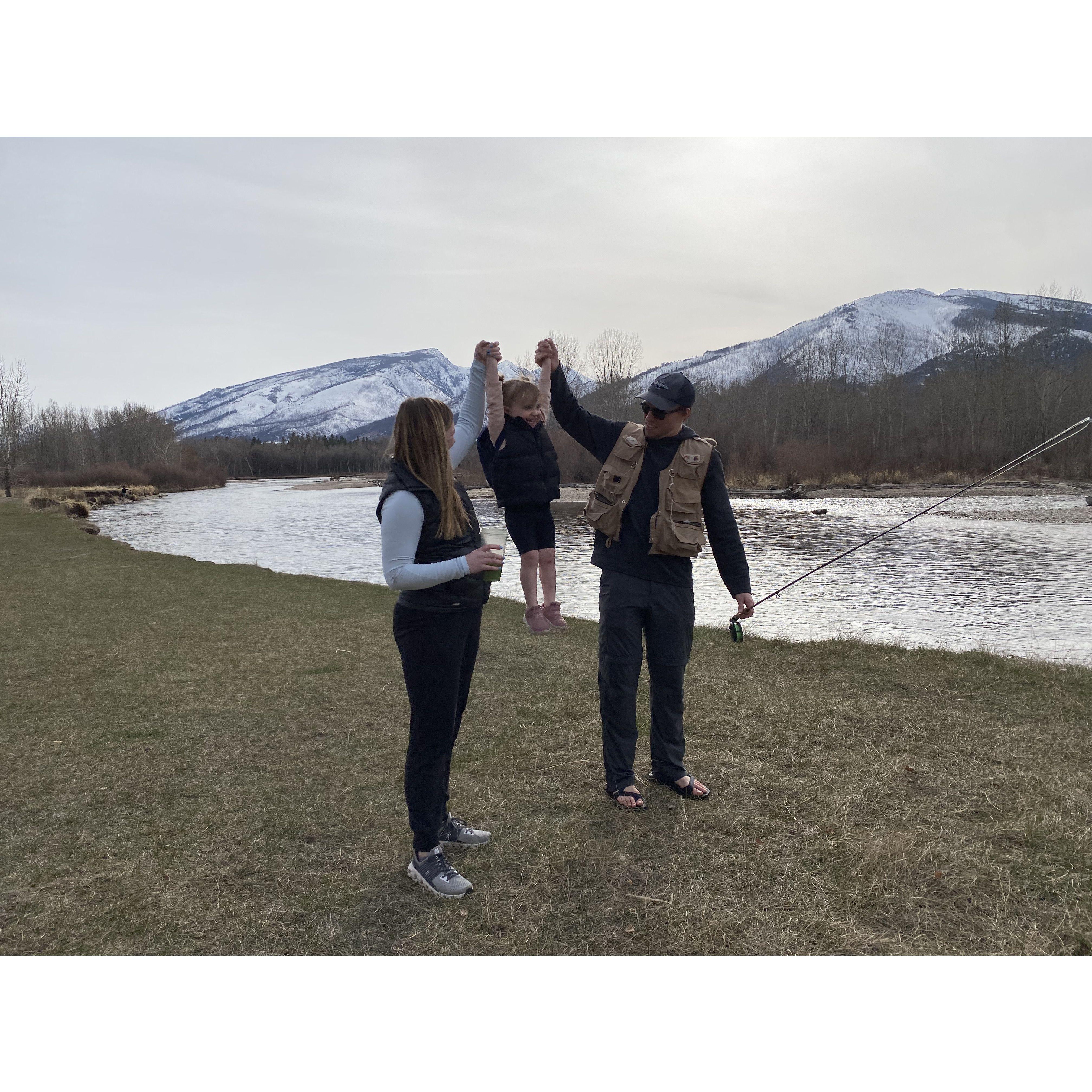 Paul's med school brought him to Hamilton MT for a summer and I couldn't be happier with his assignment. We spent some amazing time with our friends and their beautiful kiddos!