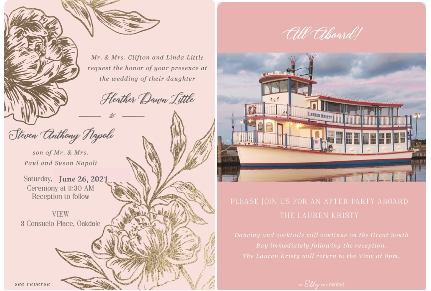 The Wedding Website of Heather Little and Steven Napoli