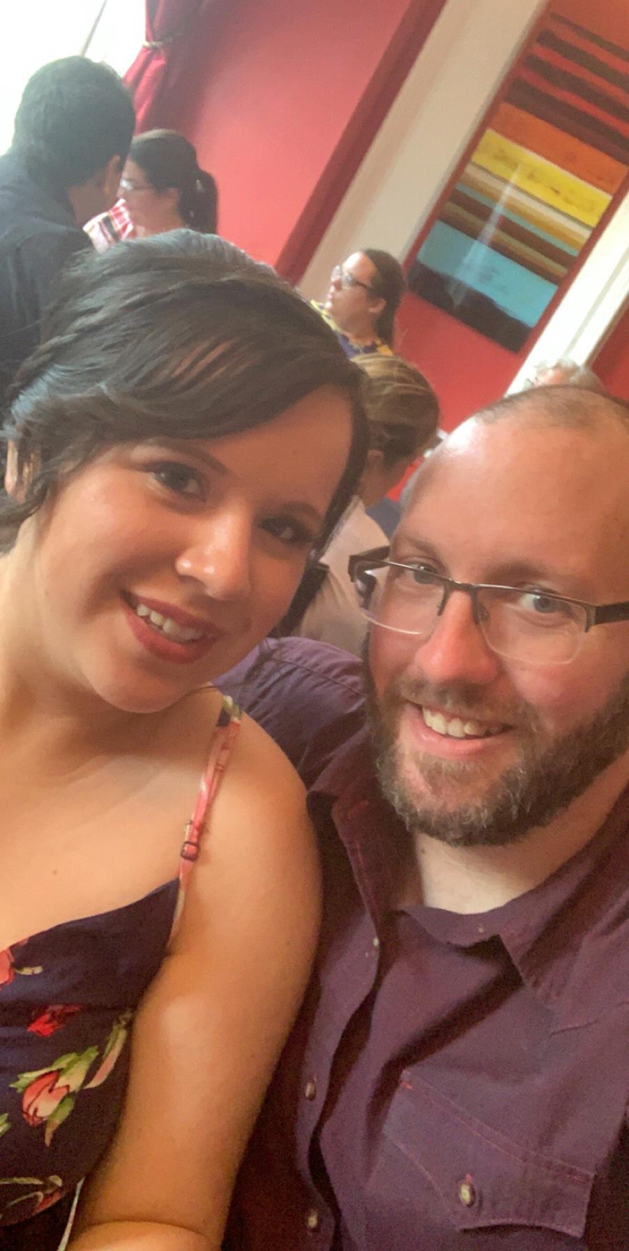 Us at my Mom and Thomas' Wedding (7.6.19)