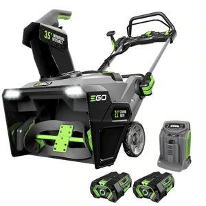 EGO Power+ Peak Power SNT2102 21 in. Single stage 56 V Battery Snow Blower Kit (Battery & Charger) W/ TWO 5.0 AH BATTERIES
