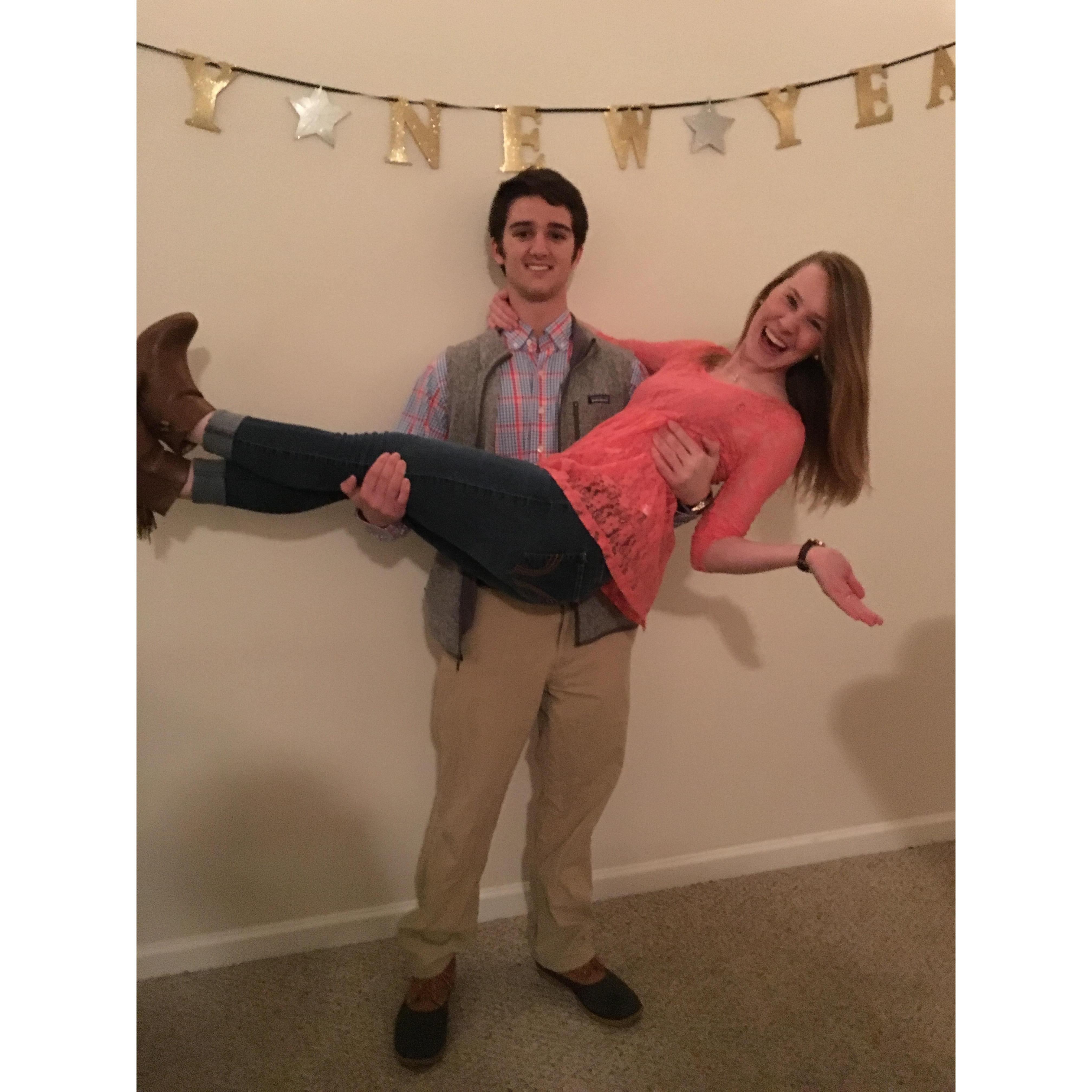 Our first Valentine's and our very first picture together!