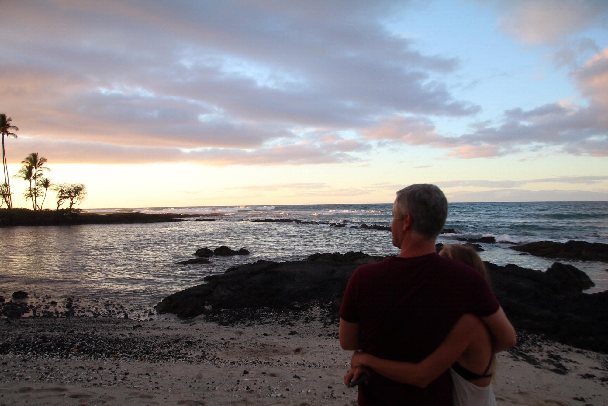 After the proposal - Hawaii, January 2019