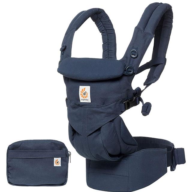 Ergobaby Carrier, Omni 360 All Carry Positions Baby Carrier, Midnight Blue