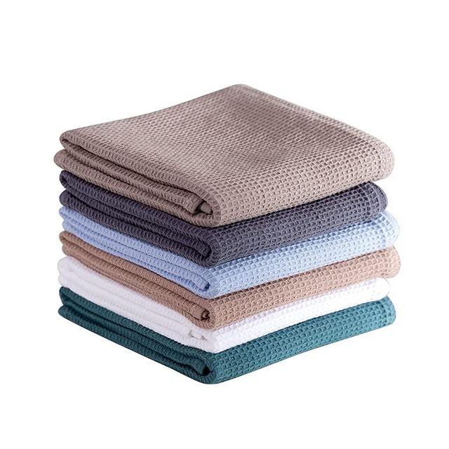 Cleaning Cloth,5 Pack Dish Cloths,10x10 Inches Dish Towels,Super Soft and  Absorbent Kitchen Dishcloths,Fast Drying Microfiber Kitchen Towels,Cotton  Dish Rags(Mix Color) 