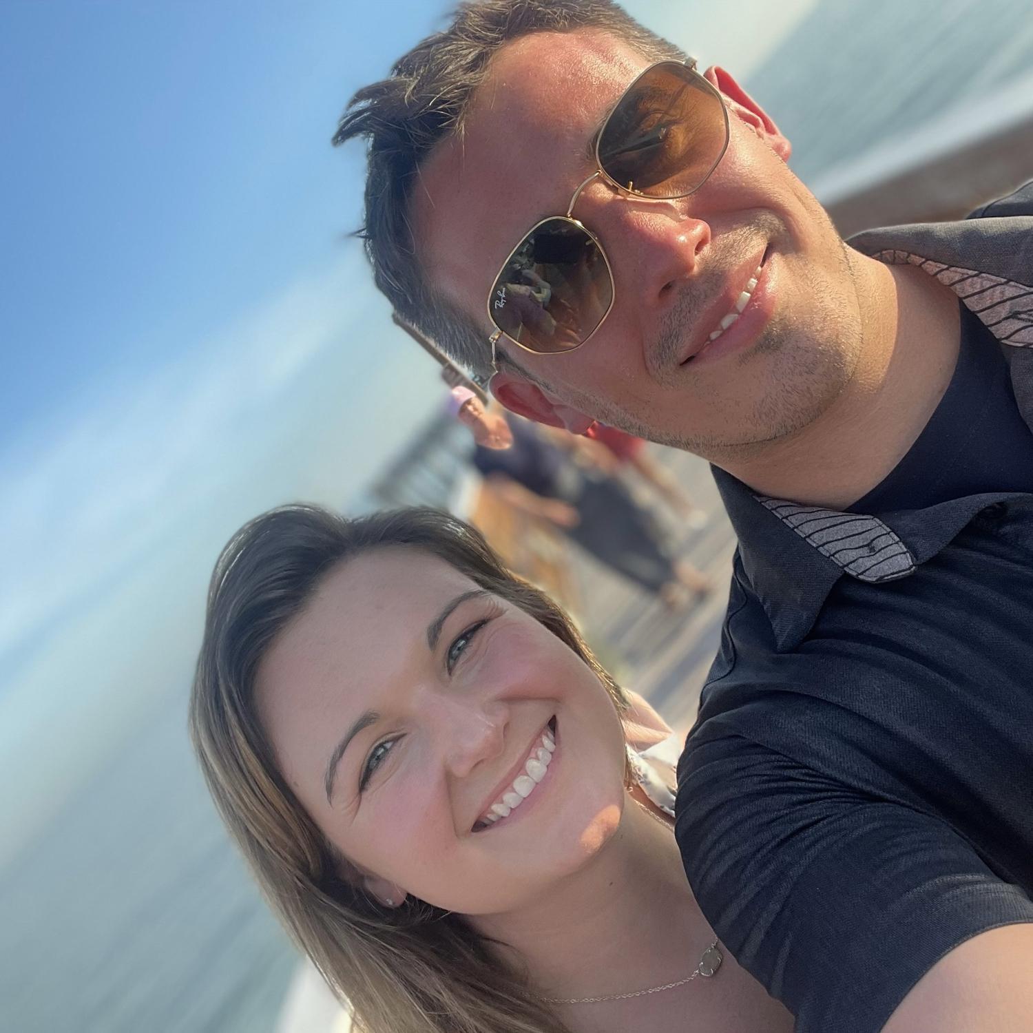 Our first trip together!
We flew down to Fort Meyers, Florida