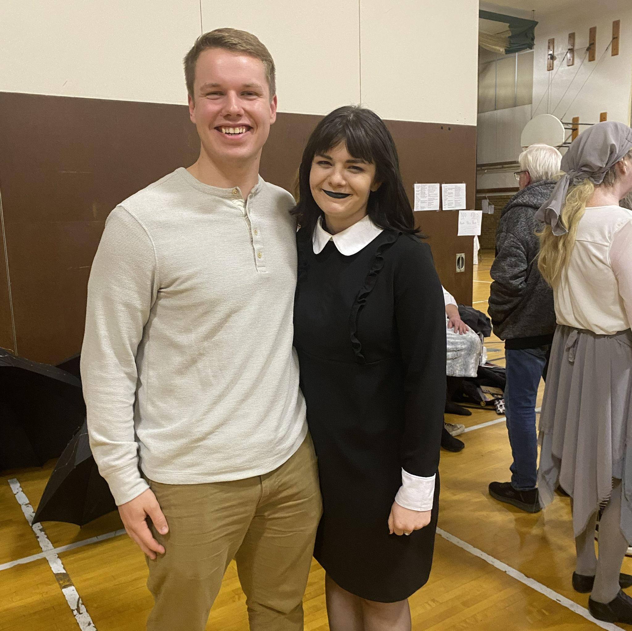Our first picture together as a dating couple :) Addams Family Show 2025 Windom MN