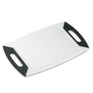 Oneida® Colourgrip® Charcoal Handle 20-Inch Cutting Board in White