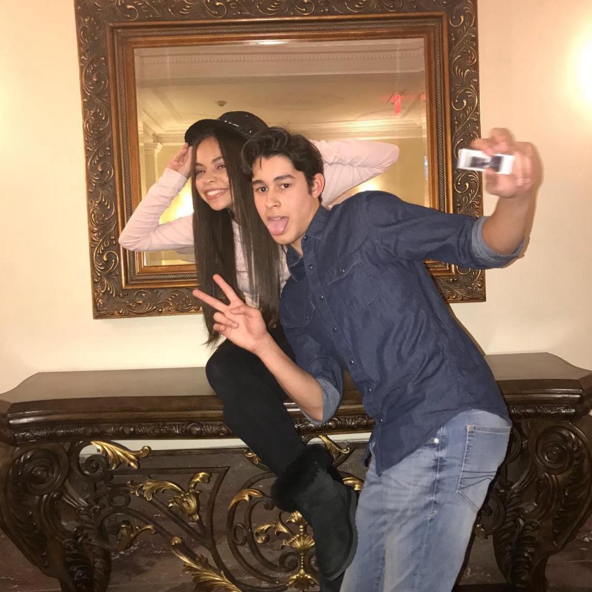 This photo was taken on New Year’s Eve 2016! Kelsey invited Brian to her place, but she almost told him not to come over.