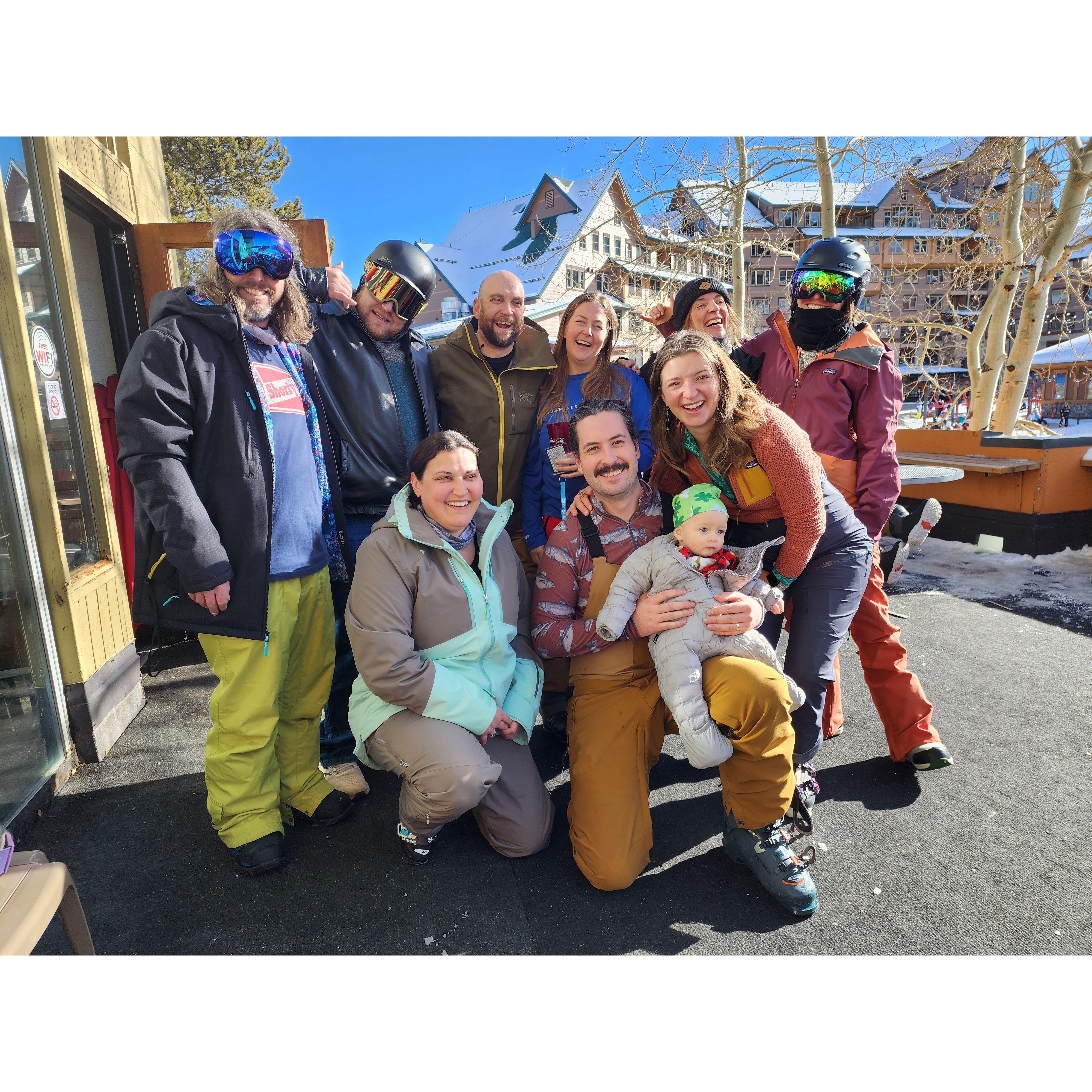 Coffee and Tea deck, Winter Park Resort