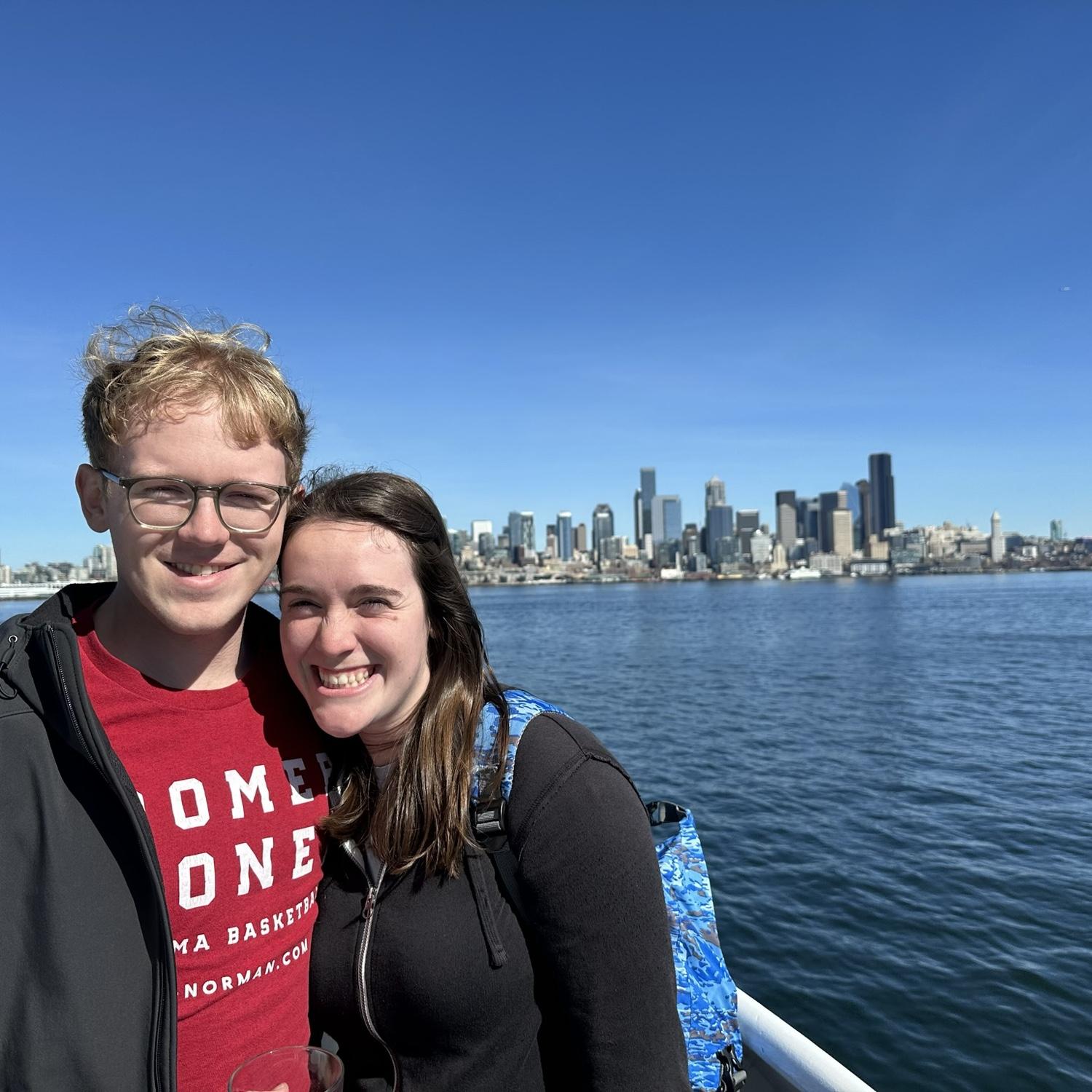 Seattle from a Boat Tour, 2024.