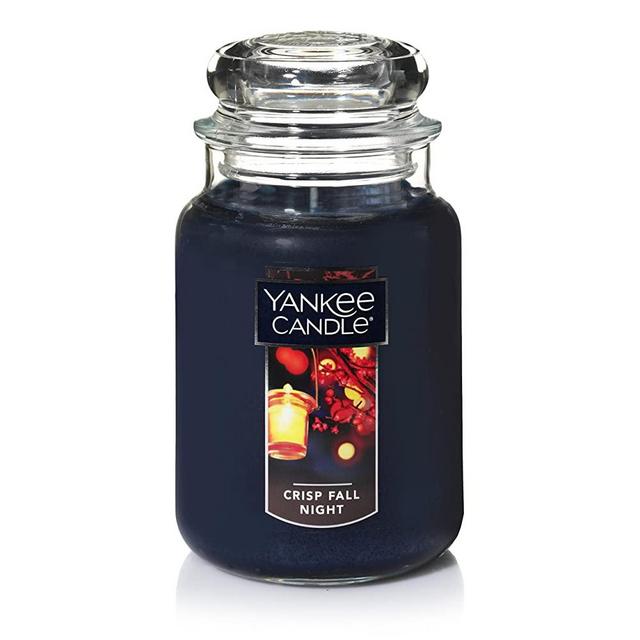 Yankee Candle Large Jar Candle, Crisp Fall Night