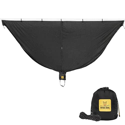 Wise Owl Outfitters Hammock Bug Net - The SnugNet Mosquito Net for Bugs - Premium Quality Mesh Netting is a Guardian for Mosquitos, No See Um and Insects - Perfect Accessory for Your Hammocks