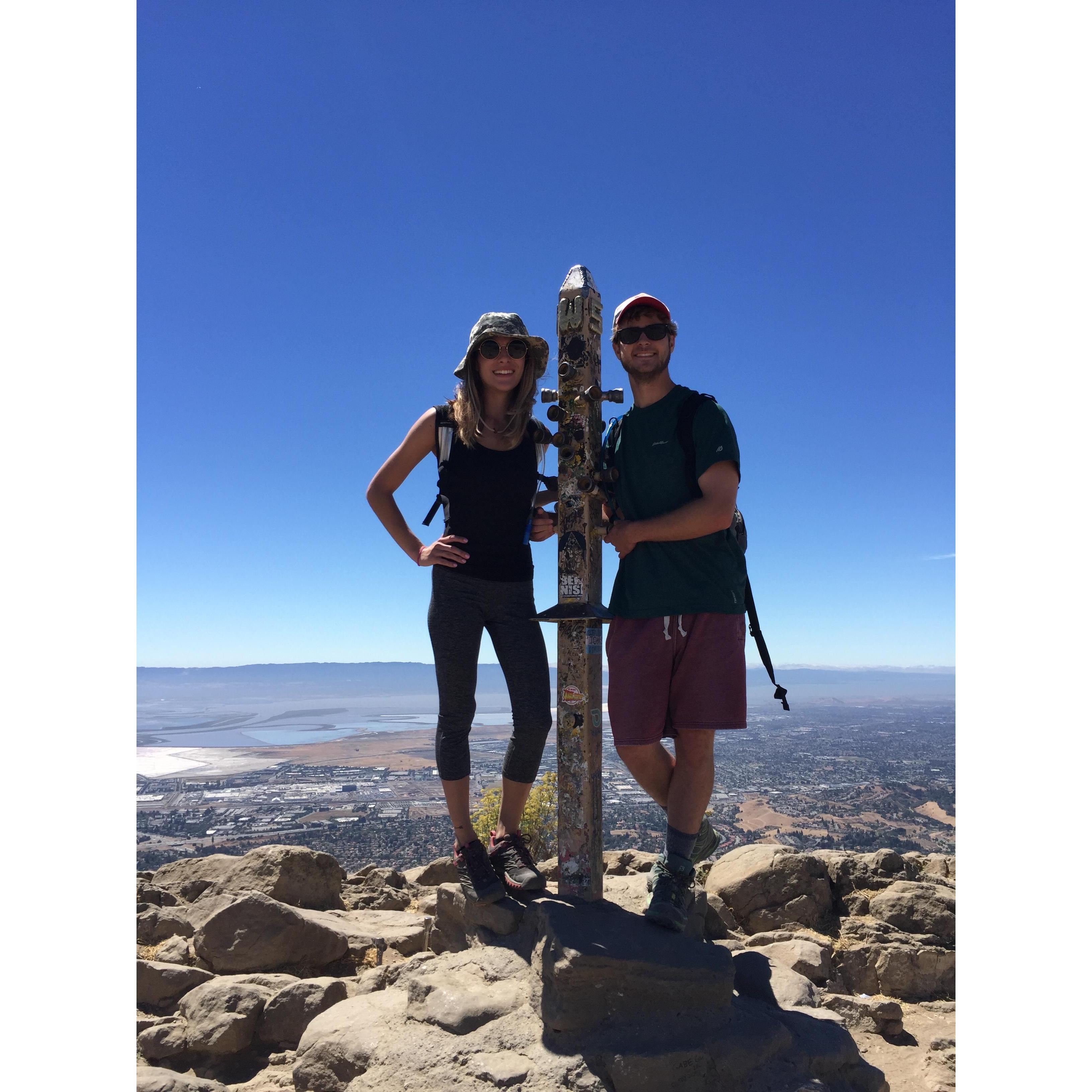 Mission Peak - Our first hike together, there would be many more to come, and will be many more in the future