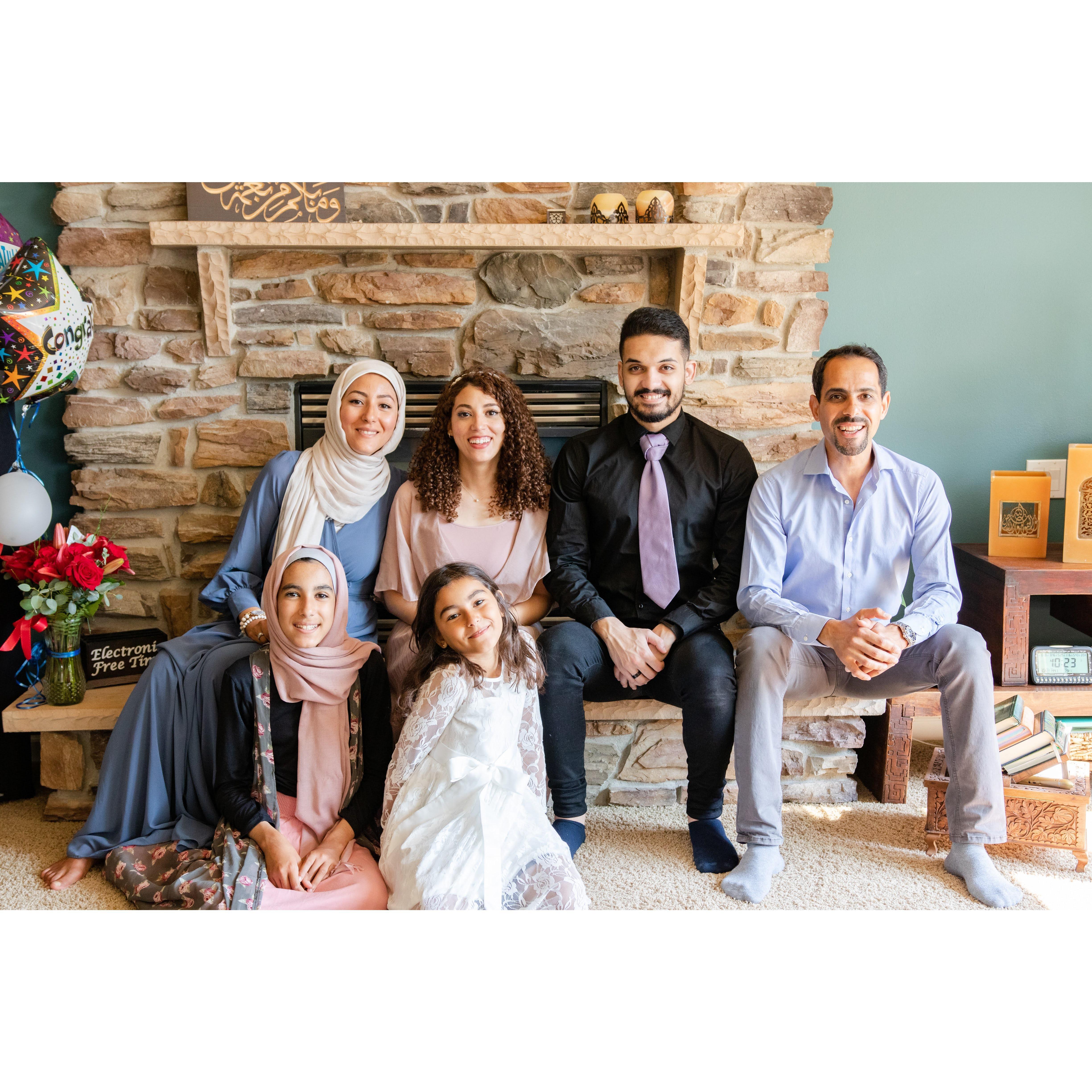 Family photo on our engagement day!
