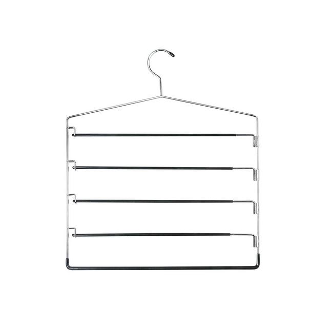 Honey Can Do 2 Pack 5-Tier Swing Arm Pant Hangers