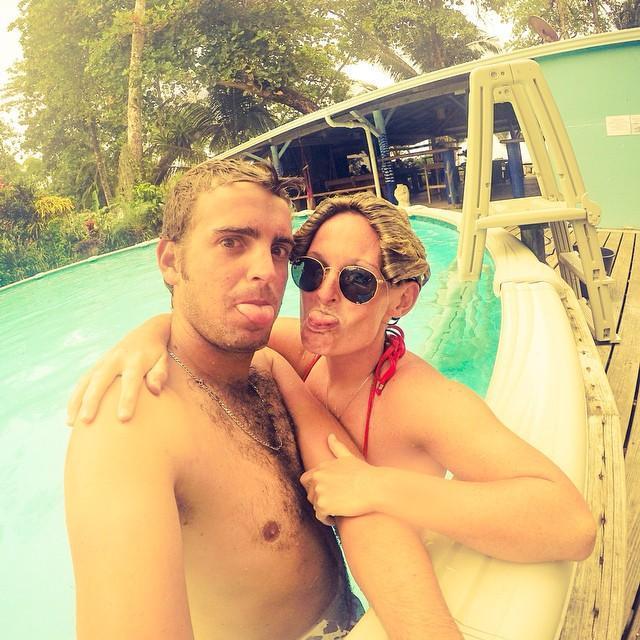 Being our silly billy selves