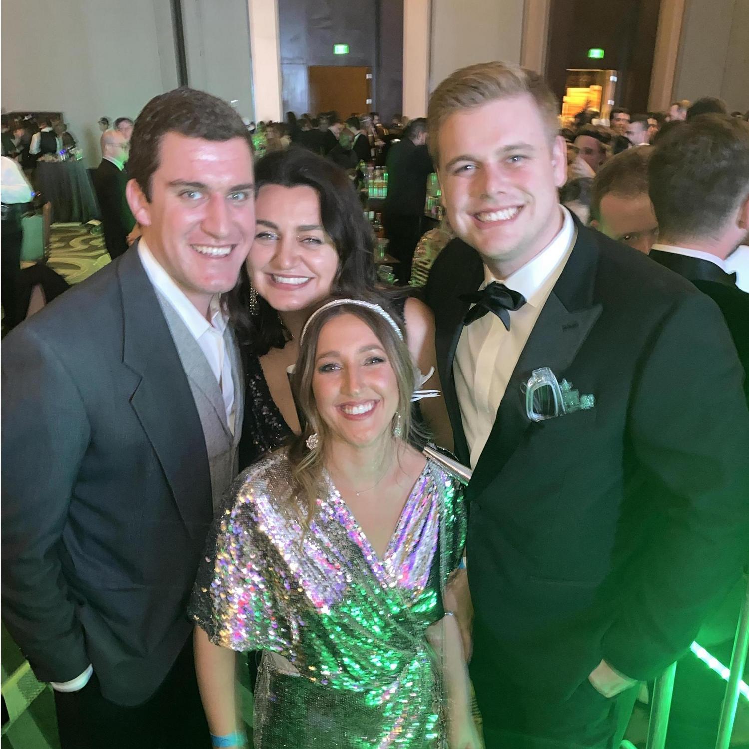 Ringing in the New Year with the Davis'!