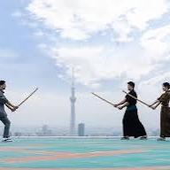 Sky-high Morning Kenjutsu Practice