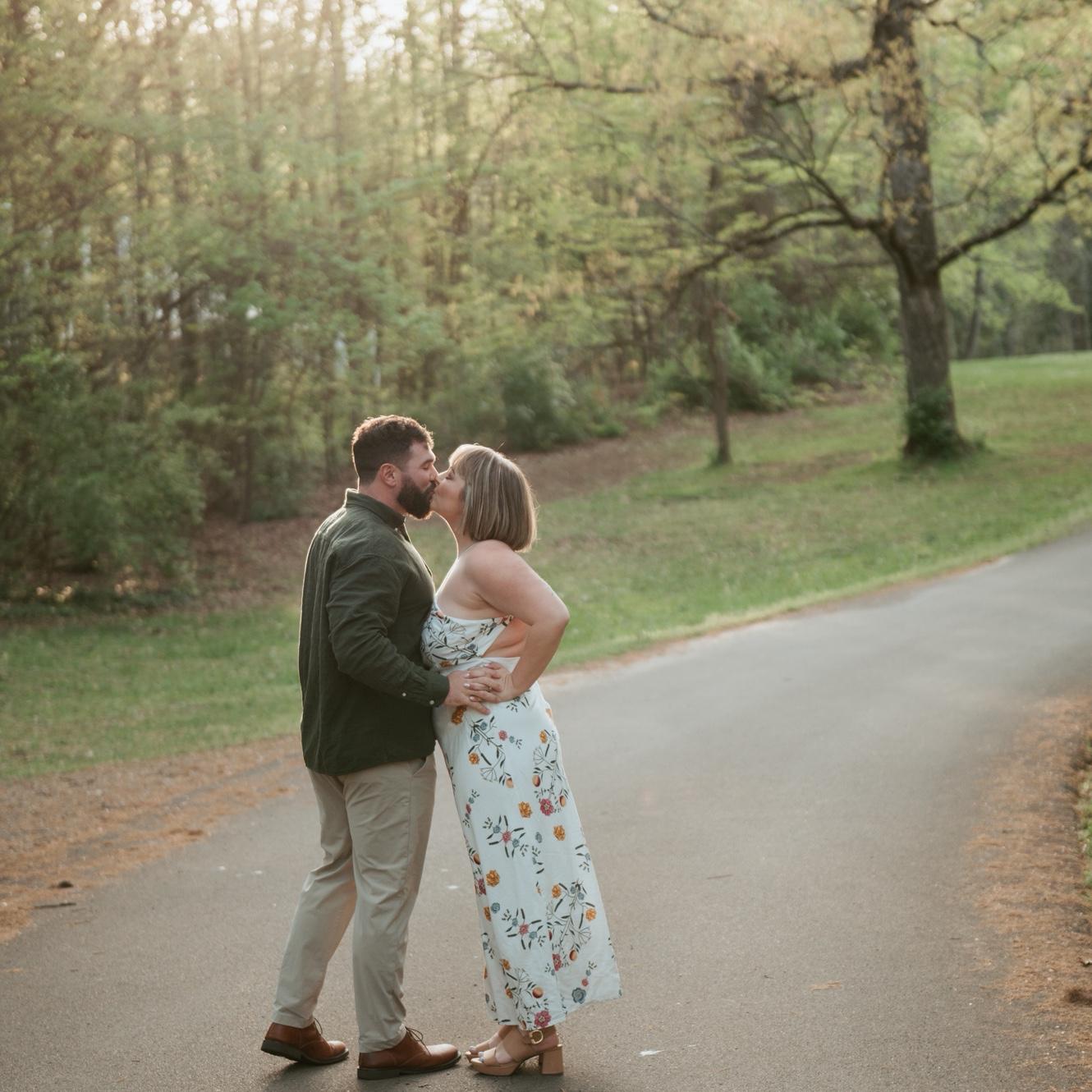 Engagement pictures where we met! Maryville College