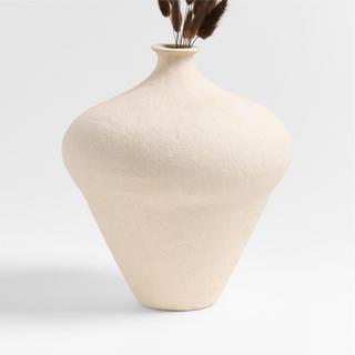 Amphore Small Ceramic Plaster Vase