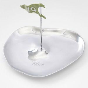 Silver 19th Hole Golf Platter