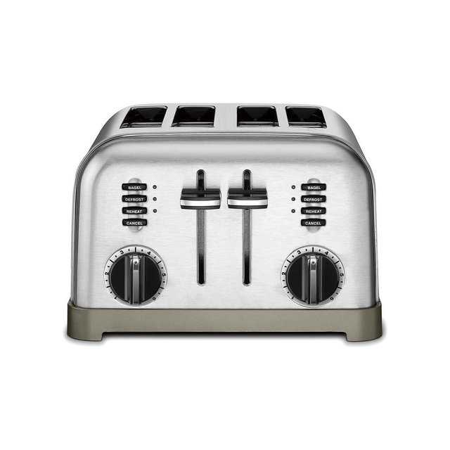 Cuisinart CPT-14WMFR Stainless Steel 4-Slice Toaster - Certified Refurbished