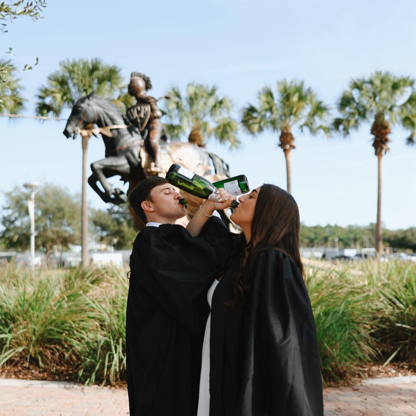 Celebrating graduating early!!!