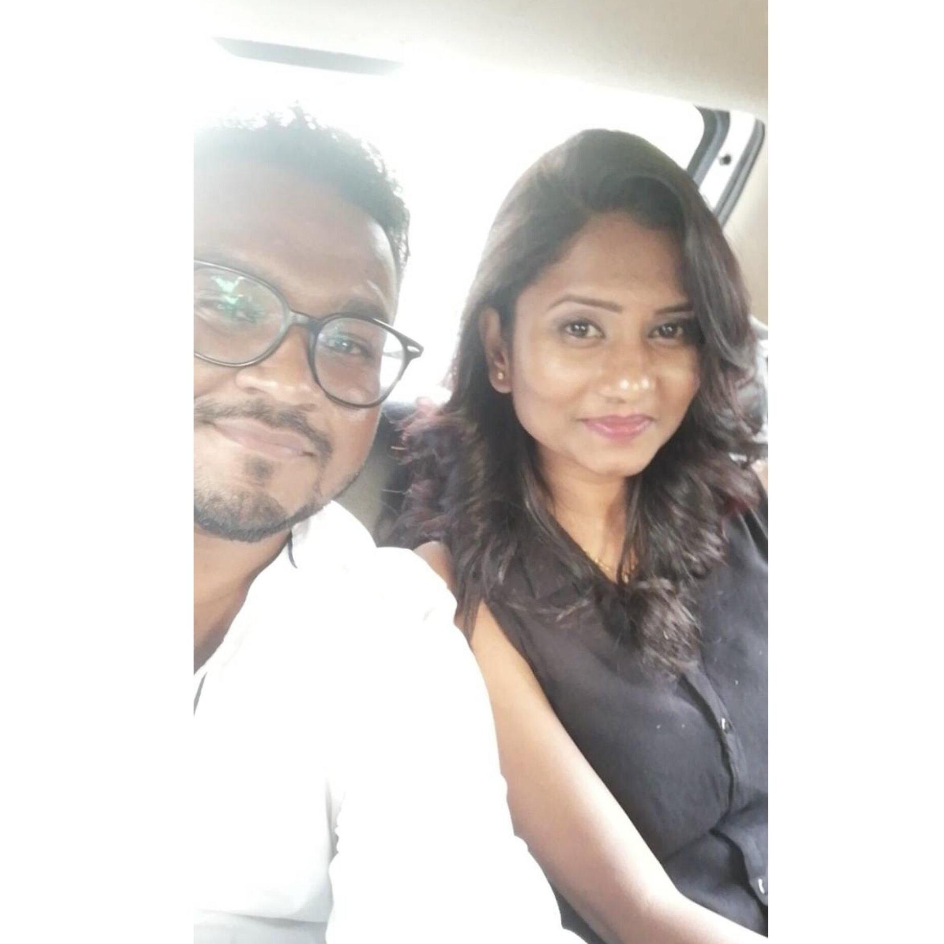 Start of our New chapter in Life (Our First selfie together <3 )