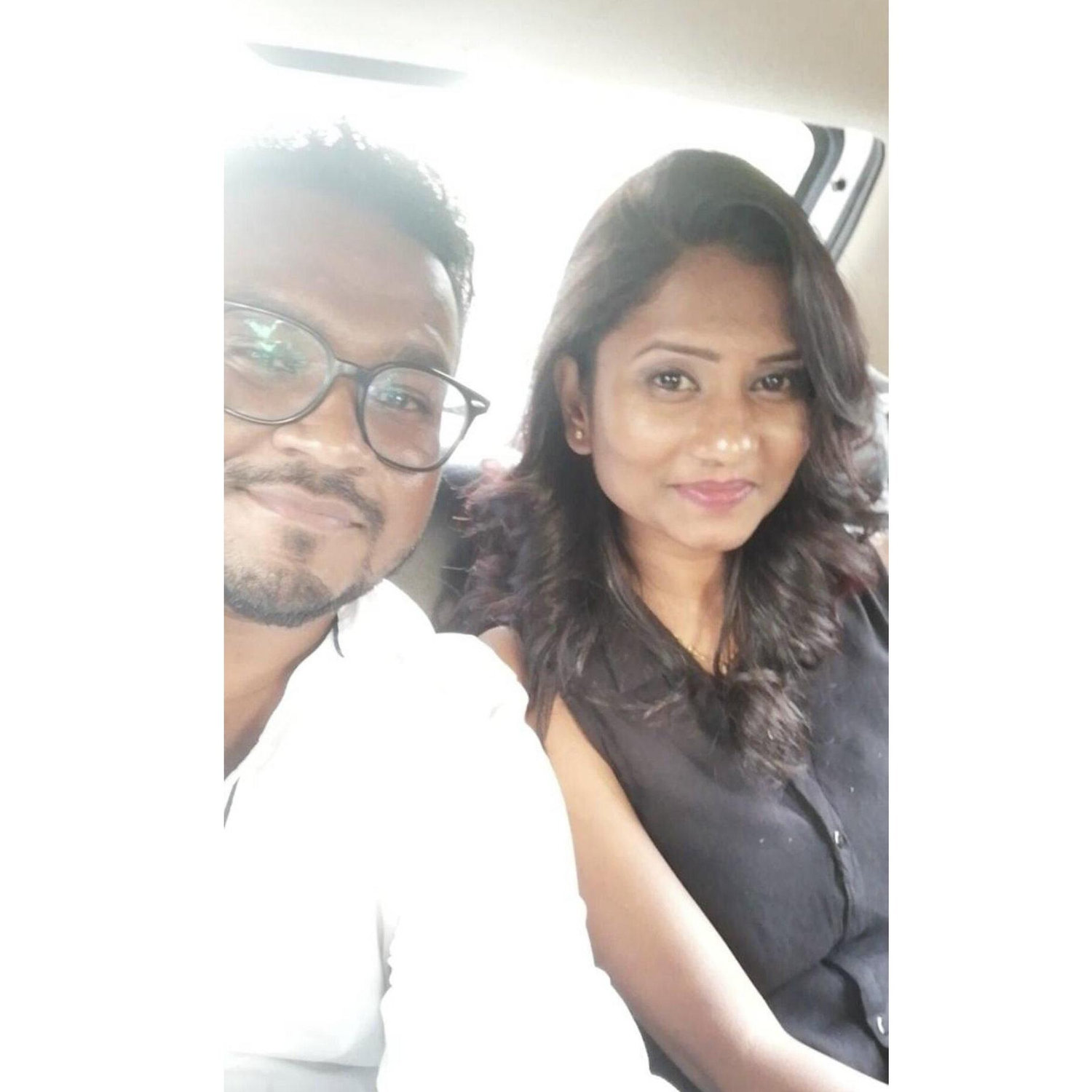Start of our New chapter in Life (Our First selfie together <3 )