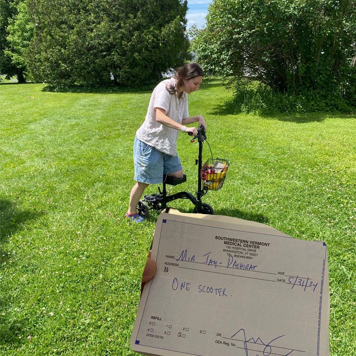 Two days before I graduated from Bennington, Mia and I took a break from packing to go swimming at the Tubs. Mia broke her foot climbing out of the swimming hole and walked a mile back to the car.