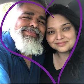 After being apart for 27 years...We met up in SA and the rest is history...