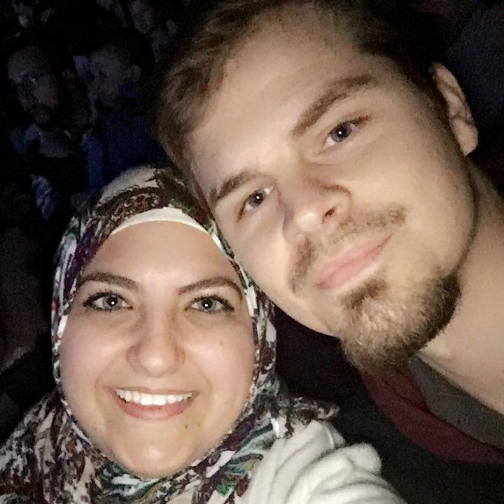 He is obviously so happy to be at Disney on Ice :P