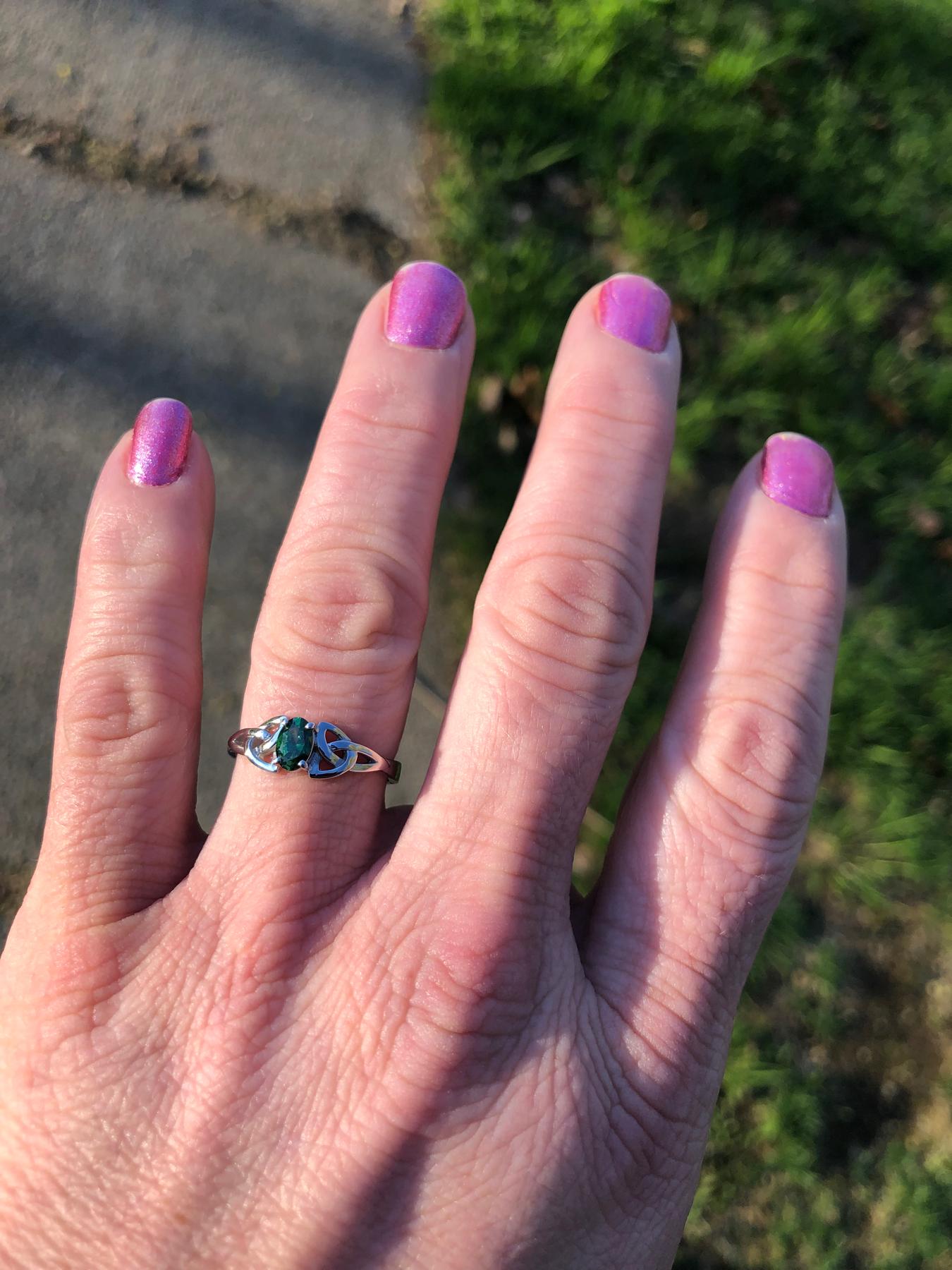 One month and 6 days later after a “proper” Lake George proposal. ❤️