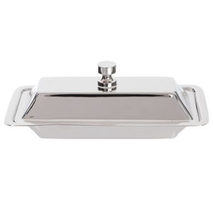 Ballesteros Stainless Steel Butter Dish / Mantequillero Ballesteros de acero inoxidable