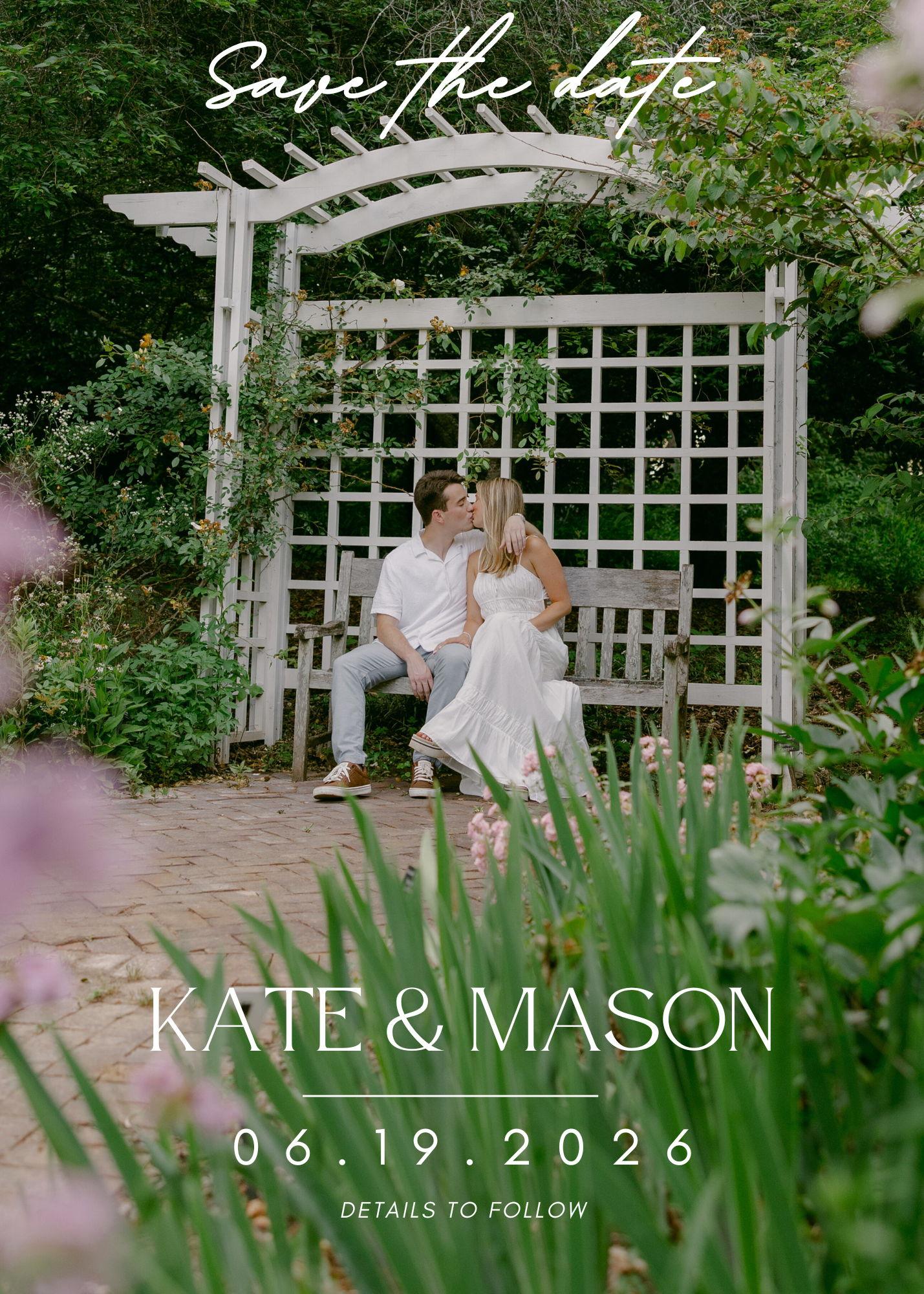 The Wedding Website of Katherine Byrne and Mason Holtcamp