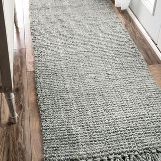 Hand Woven Chunky Loop Jute Runner