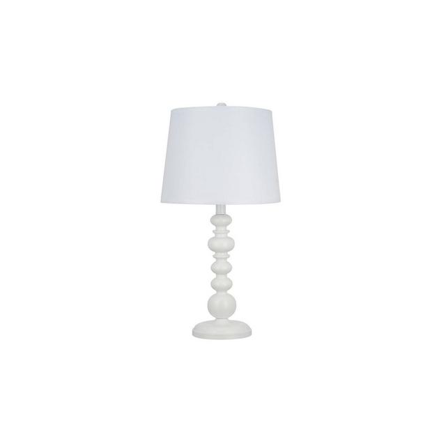 23" Balustraude Table Lamp (Includes LED Light Bulb) White - Cresswell Lighting