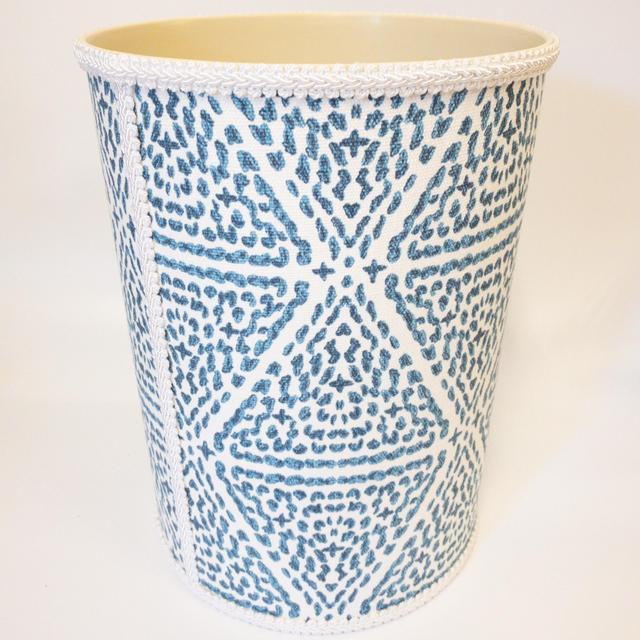 Jan Sevadjian Madrid Blue Waste Basket