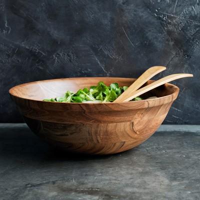Providence Wood Serving Bowl