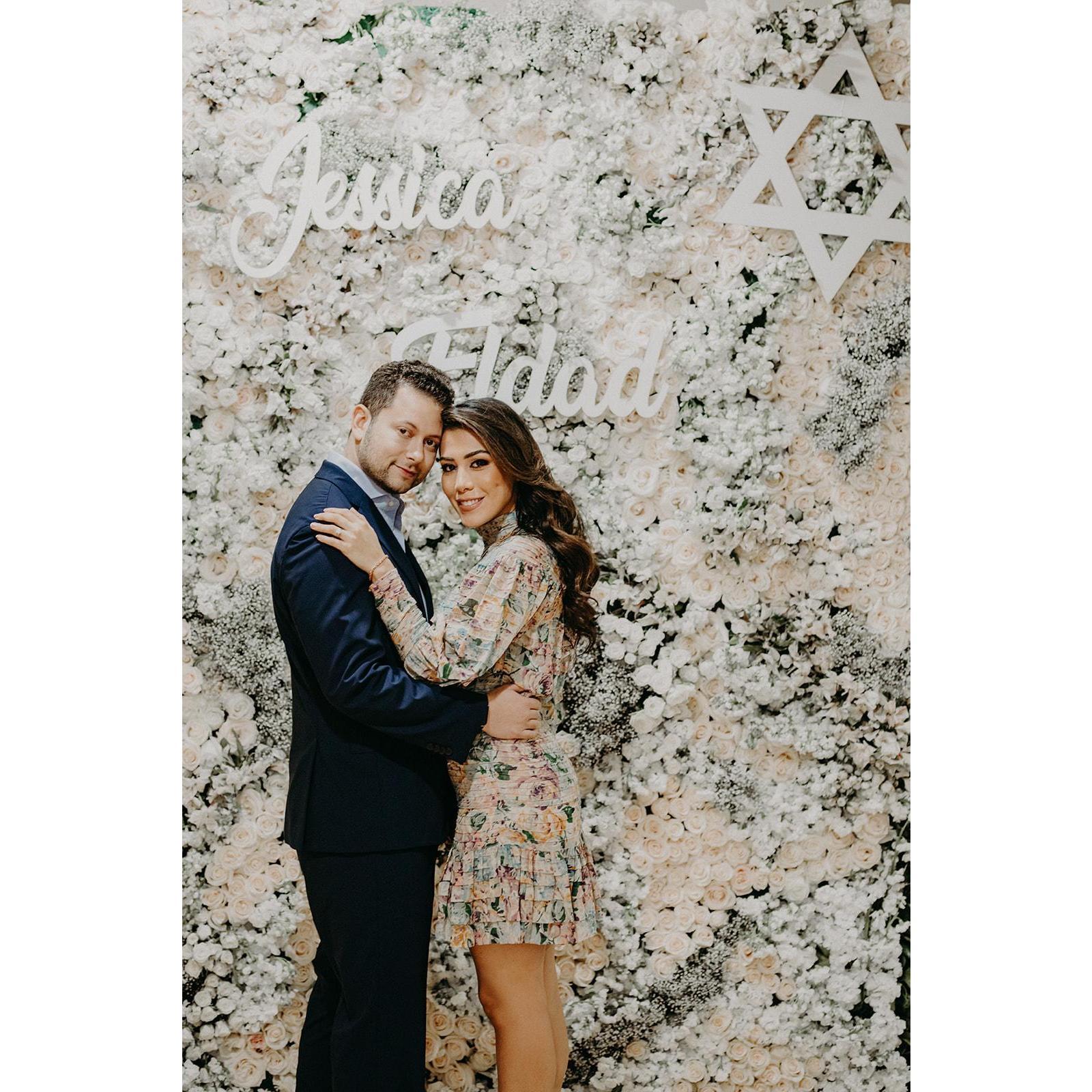Our engagement party in Ecuador in November 2019.
En nuestra fiesta de compromiso en Machala, Ecuador. Noviembre 2019.