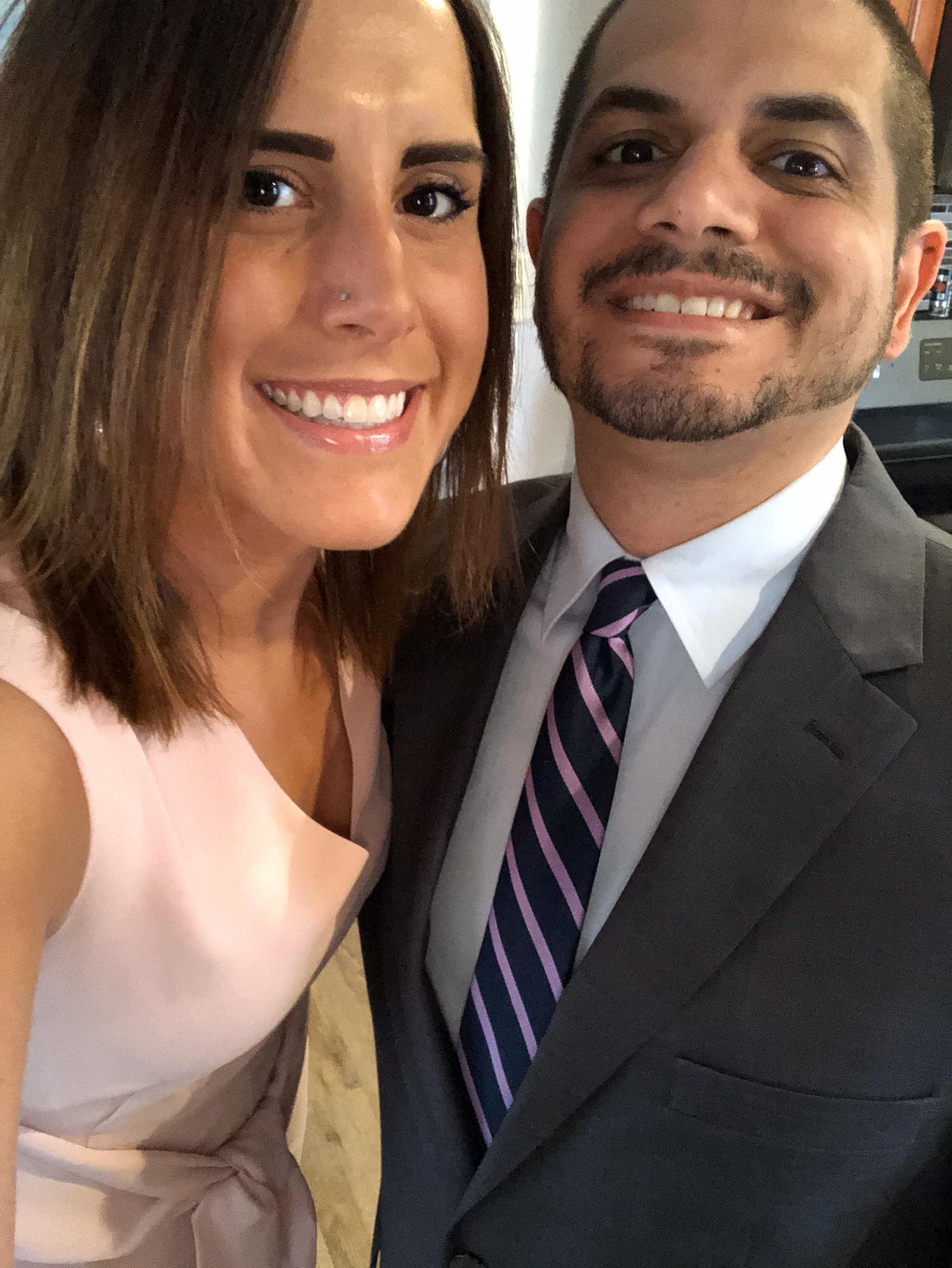 On our way to Leila's honor society induction