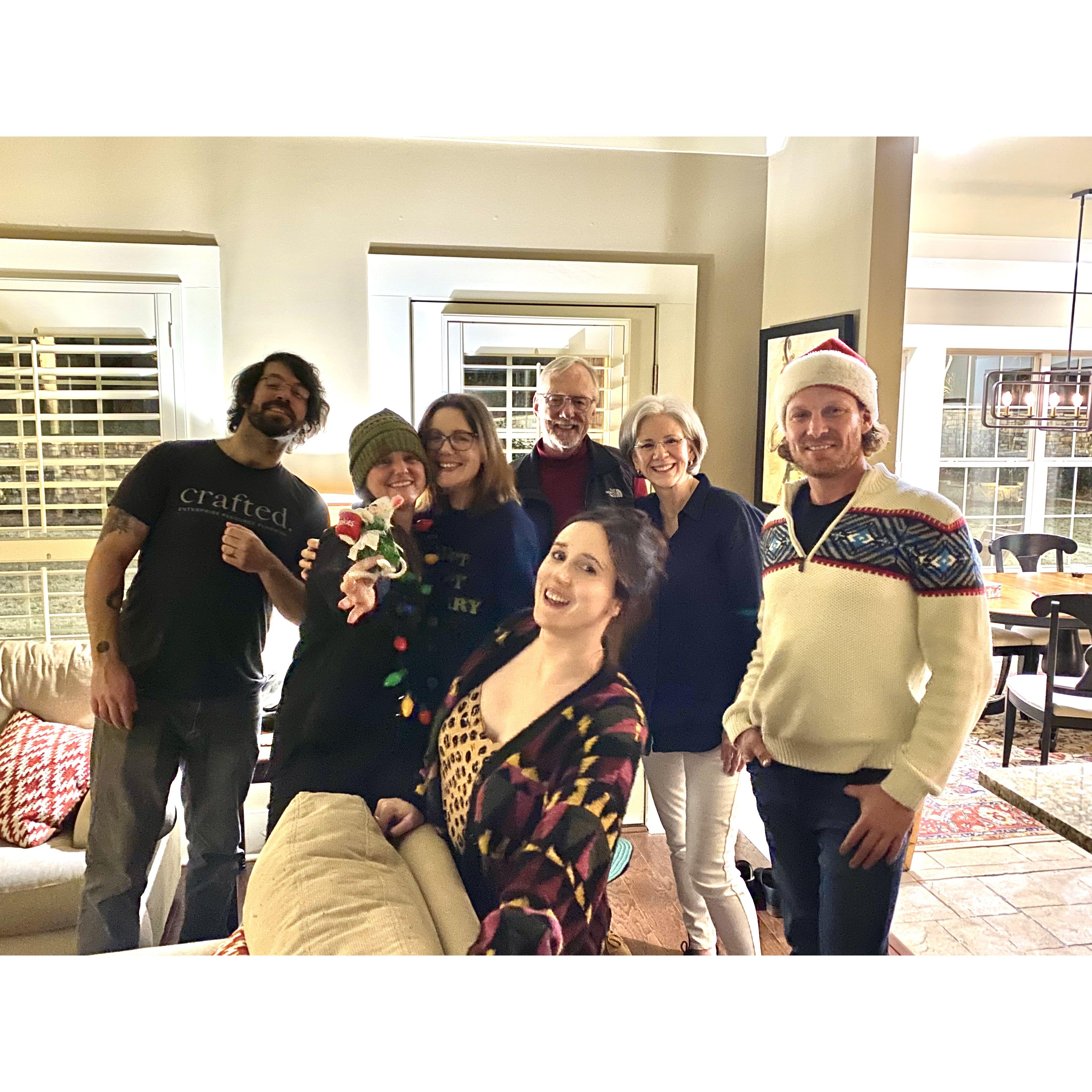 White Elephant games with the Terry side of the family in Alabama - Dec 2022.