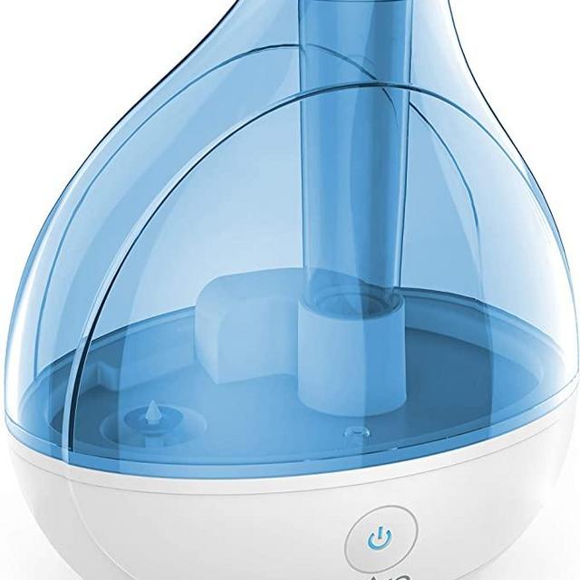 Pure Enrichment MistAire Ultrasonic Cool Mist Humidifier - Premium Humidifying Unit with 1.5L Water Tank, Whisper-Quiet Operation, Automatic Shut-Off and Night Light Function - Lasts Up to 16 Hours
