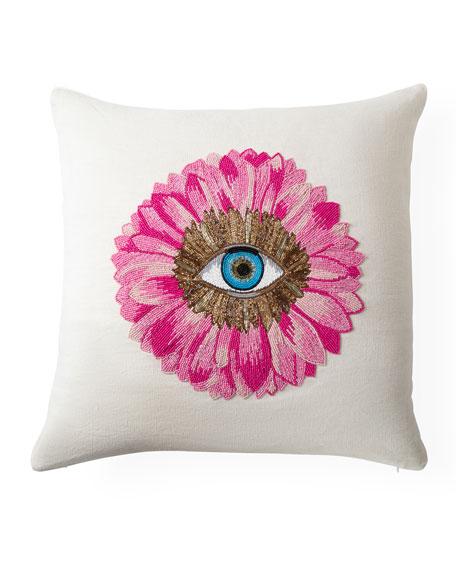 Jonathan Adler Petals Beaded Pillow