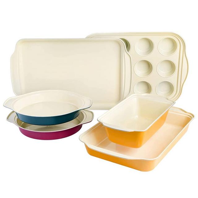 HVH Ceramic Casserole Dish with Lid Oven Safe, 9x13 Casserole Dish, Covered  Rectangular Casserole Dish Set, 3.5 Quart Large Casserole Dish, Baking