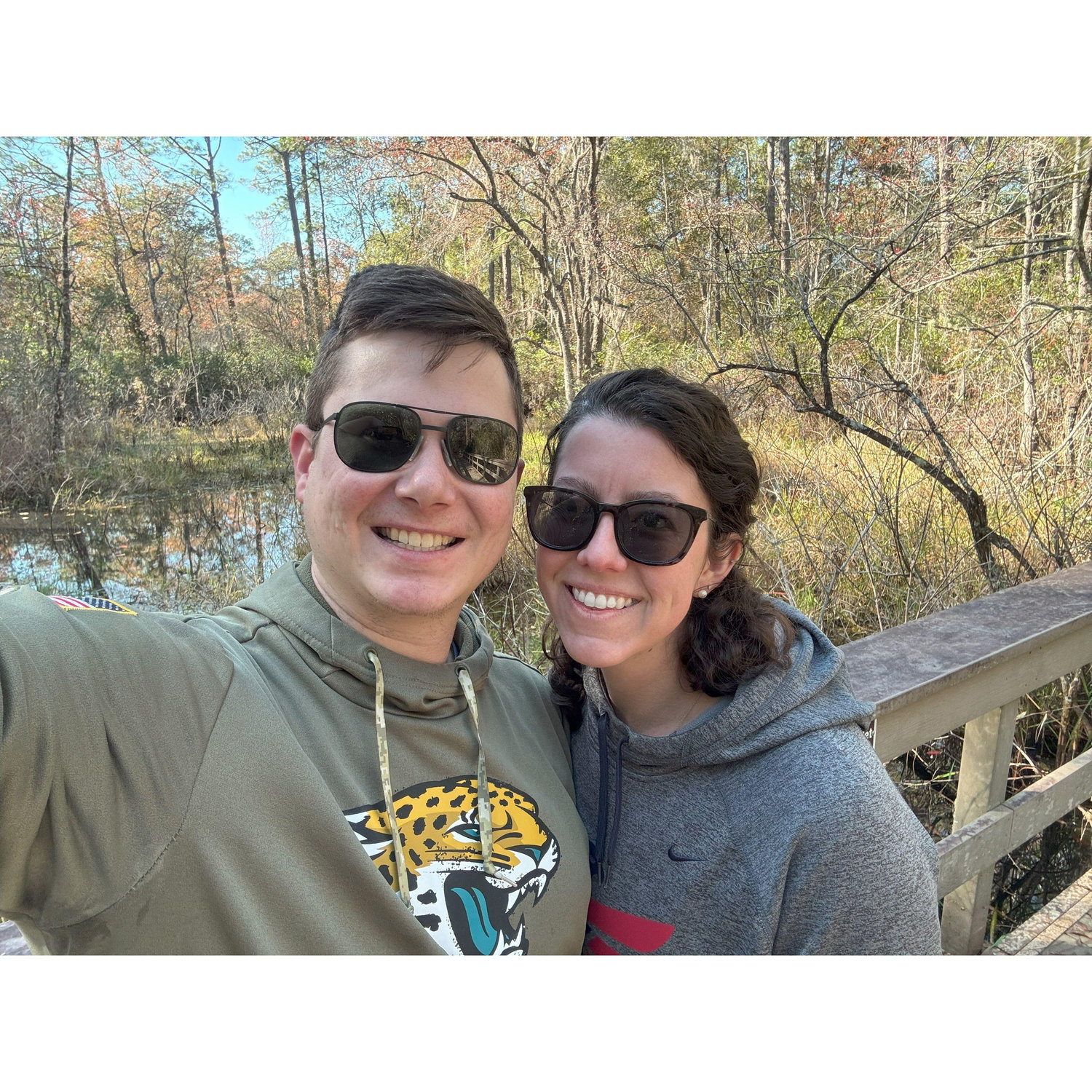 Zachary showing Carly around his favorite places in Florida